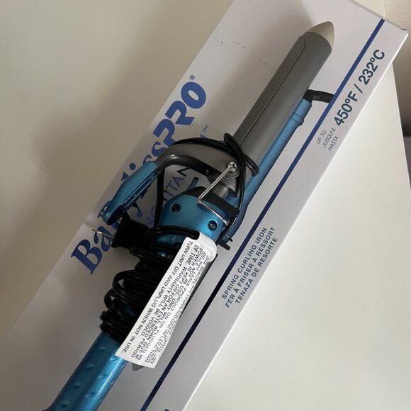 Babyliss Nano Titanium Spring Curling Iron - Picture 5 of 5